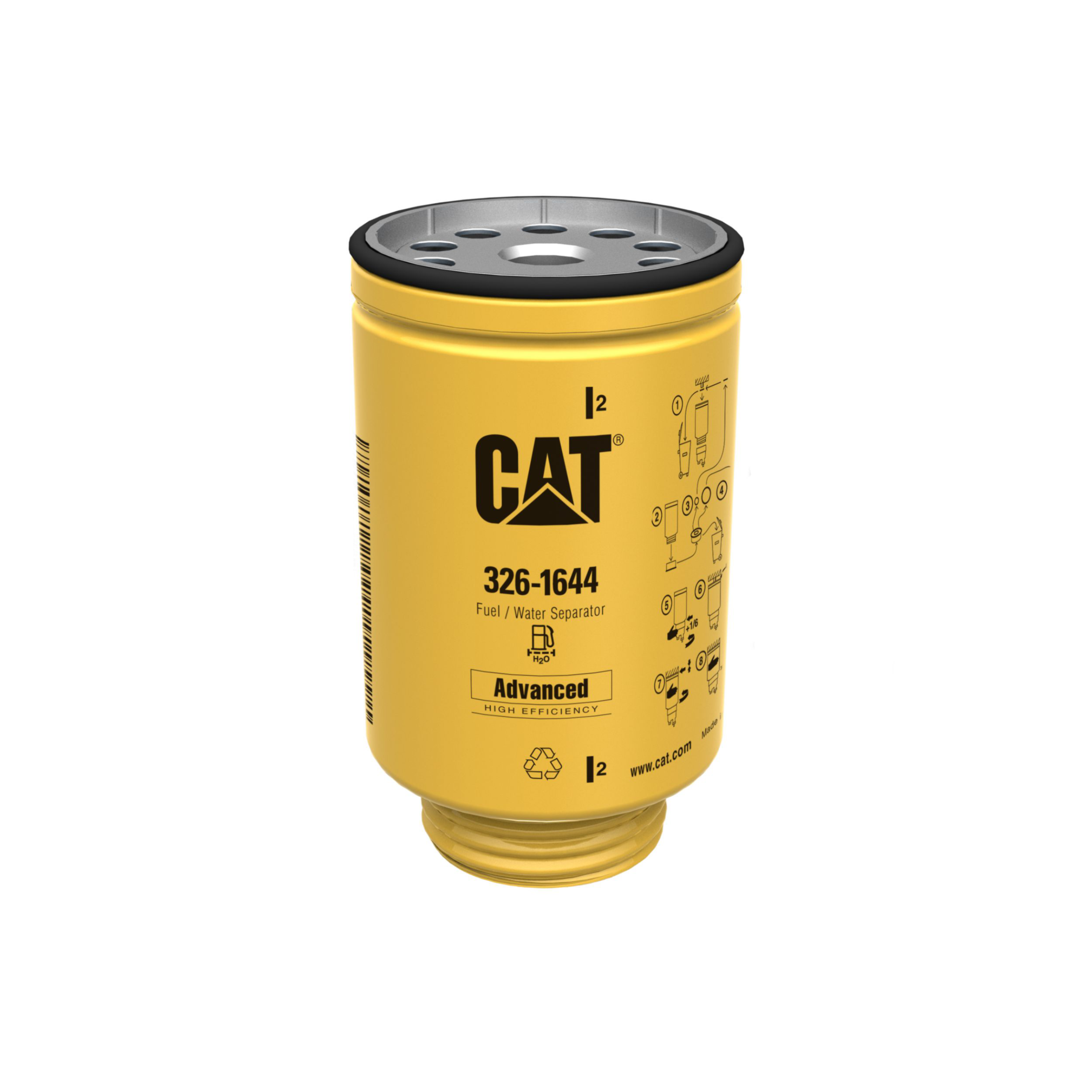 FILTRO SEPARADOR AGUA COD 326-1644